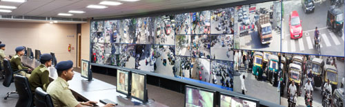 ویدئو وال در مراکز کنترل ترافیک 